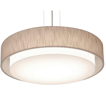 Afx Sanibel 23'' Pendant - Jute Shade SAP2332MBSN-JT